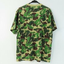 ☆BAPE BY A BATHING APE/ベイプ バイ ア ベイシングエイプ Art Camo Head Tee クルーネックTシャツ 001CSJ801057I/M /LPL_画像2