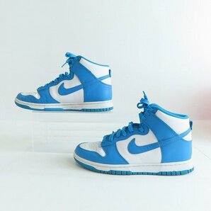 NIKE/ナイキ DUNK HIGH RETRO Championship Blue ダンク DD1399-400/26.5 /080の画像4