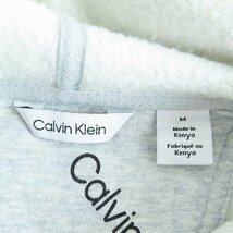 ☆CALVIN KLEIN/カルバンクライン アイコニックロゴ プルオーバー パーカー 40IC400/M /060_画像3