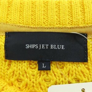 ☆【未使用】SHIPS JET BLUE/シップス ジェット ブルー ニット/セーター 126-00-0018-5595/L /060の画像3