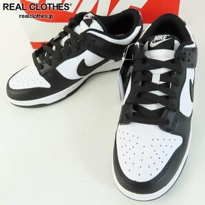 【未使用】NIKE/ナイキ DUNK LOW RETRO PANDA/ダンクロー レトロ パンダ DD1391-100/27 /080の画像1