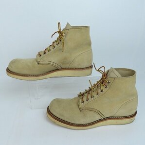 RED WING/レッドウイング クラシックプレーントゥ ブーツ 8167/7E /080の画像4