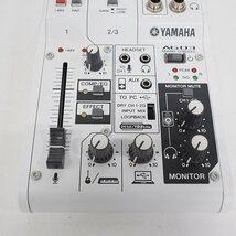 YAMAHA/ヤマハ AG03 ミキシングコンソール ミキサー ウェブキャスティングミキサー【通電確認済】 /060_画像4