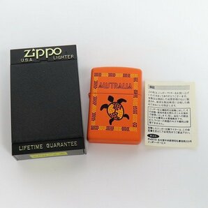 ZIPPO/ジッポー AUSTRALIA/オーストラリア マット加工 2002年製 /LPLの画像7