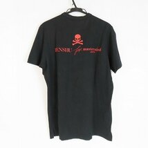 ☆mastermind JAPAN ×DJ KENSHU MUSIC/マスターマインドジャパン 半袖Tシャツ mmM-TS02/L /LPL_画像2