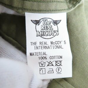 ☆The REAL McCOY'S/リアルマッコイズ NAVAL CLOTHING USN ユーティリティシャツ ミリタリー 15 /LPLの画像4
