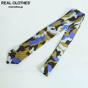 Paul Smith/ Paul Smith camouflage pattern silk necktie /LPL