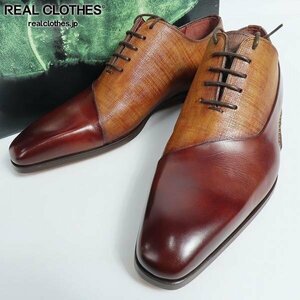 MAGNANNI/ Magna -nio bread ka Miku -stroke media switching hole cut Brown 16729/38 /080