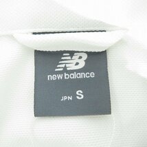 ☆【未使用】New Balance/ニューバランス THE CITY メンズ 半袖 ポロシャツ シューパッチポロシャツ AMT45096/S /LPL_画像3