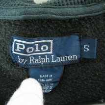 ☆POLO RALPH LAUREN/ポロ ラルフローレン フーディ ジップアップパーカー 胸刺繍 /S /060_画像3