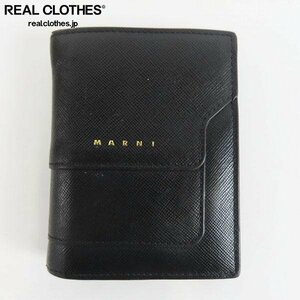 MARNI/ Marni двойной бумажник BI-FOLD WALLET/COINPURSEbai складной бумажник монета perth PFMOQ14U07 /LPL