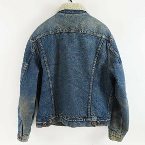 ☆LEVIS/リーバイス 裏ボア付きデニムジャケット 米国製 70608-0216 /42R /080の画像2