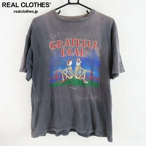 *GRATEFUL DEAD/ grate full dead partition nz made Vintage T-shirt /XL /LPL