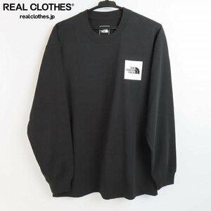 ☆THE NORTH FACE/ザノースフェイス ロンT L/S スクエアロゴティー メンズ NT82334/M /LPL