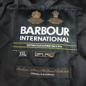 ☆BARBOUR/バブアー Intl Merchant Wax Jacket MWX0465BK71/XXL /080の画像3