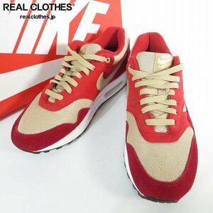 NIKE/ナイキ AIR MAX 1 PREMIUM RETRO RED CURRY/エアマックス1 プレミアム レトロ レッドカレー 908366-600/27 /080