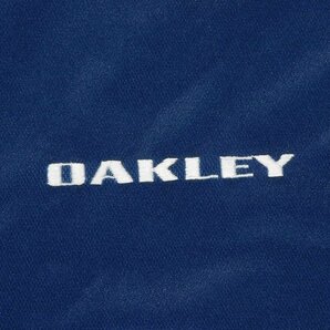 新品 定価9,900円 オークリー OAKLEY L 紺 半袖ポロシャツ ゴルフ 吸汗速乾 OAKLEY EMPHATIC MX SHIRT メンズ 紳士 【2663】の画像4