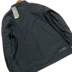 新品 定価12,100円 春夏 オークリー OAKLEY L 黒 長袖シャツ 4WAYストレッチ RS SHELL COMMUTE LS SHIRTS 吸汗速乾 UPF50+ メンズ【2545】の画像3