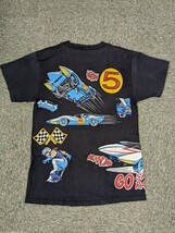 レア マッハGOGOGO Tシャツ speed racer スピードレーサー ビンテージ M ブラック 黒 pulpfiction パルプ・フィクション ランス_画像2