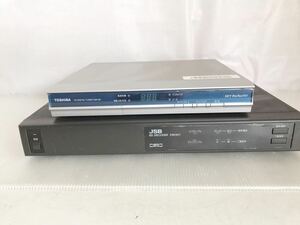 【H0159】東芝CSデジタルチューナー　CSR-B5 JSB BSデコーダ　DM301 ジャンク品