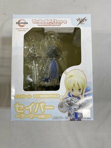 【美品】でぃふぉるメイトシリーズ Fate/stay night セイバー アーマーver． （ノンスケールPVC塗装済み完成品）