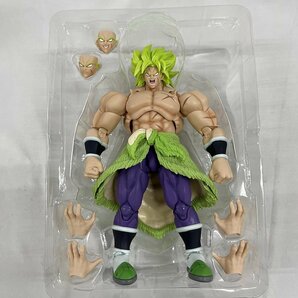 【美品】S.H.フィギュアーツ ドラゴンボール スーパーサイヤ人ブロリーフルパワー 約220mm ABS＆PVC製 塗装済み可動フィギュアの画像3