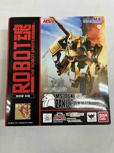 【美品】ROBOT魂〈SIDE MS〉 MS-06K ザク・キャノン ver. A.N.I.M.E.『機動戦士ガンダム』(魂ウェブ商店限定)