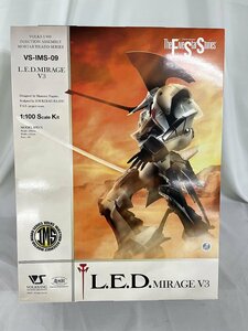 【美品】1/100 L.E.D.ミラージュ V3 「ファイブスター物語」 インジェクション アッセンブリー モーターヘッドシリーズ