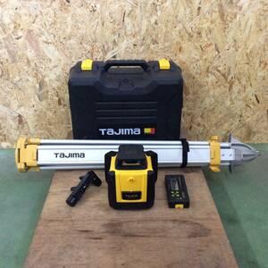 【TH-2102】中古品 Tajima タジマ ローティングレーザー TRL-315H 受光器 TRL-DRCV 三脚付 測定器 ※未校正【2梱包】