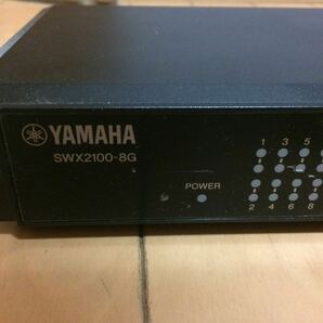 【動作・通電確認済】YAMAHA製 シンプルL2スイッチ SWX2100-8G 8ポートの画像2