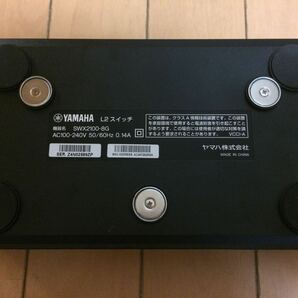【動作・通電確認済】YAMAHA製 シンプルL2スイッチ SWX2100-8G 8ポートの画像8