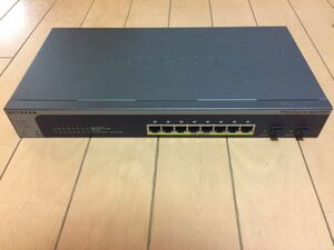 [ operation * electrification verification settled ]NETGEAR made GS510TP PoE+30W supply of electricity Giga bit 8 port SFP2 slot re year 2 Smart switch 