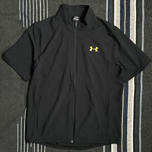 UNDER ARMOUR 新品未使用NEWMODEL UAフレッシュウーブン フルジップ ジャケット・UAフレッシュウーブン パンツトレーニングウェア４セットの画像5