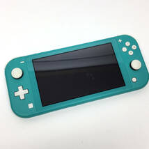 tu056 Nintendo Switch Lite 本体 ターコイズ HDH-001 動作確認済 ※中古_画像2
