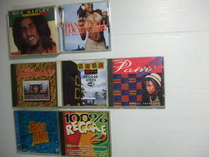 送料160円★レゲエ7点CD★ボブ・マーリィ、パム・ホール、バハ・メン他　REGGAE