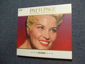 2CD★パティ・ペイジ ジャズ PATTI PAGE★ICONS　2008年輸入盤★8枚まで送料160円 