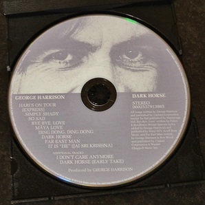 【CD 輸入盤】ディスクだけ ジョージ・ハリスン DARK HORSE リマスター ボーナス・トラック付 0602537913985の画像1