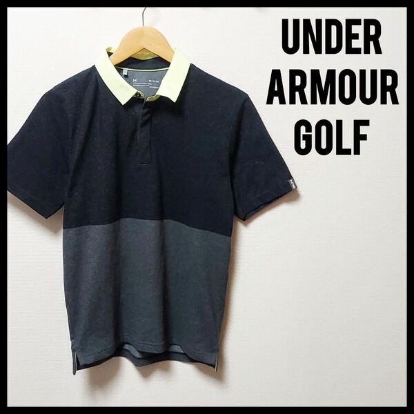 UNDER ARMOUR　アンダーアーマー　メンズ　Sサイズ　ゴルフウェア　半袖　