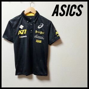 ASICS　アシックス　メンズ　Ｍサイズ　ポロシャツ　シャツ　半袖　A77　