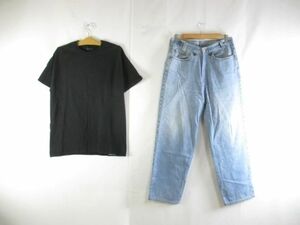 中古 チャンピオン チャムス リーバイス 他 デニムパンツ スウェット 長袖 6点 M L XL レディース