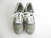 美品 ニューバランス New Balance MADE IN USA 998 U998GR スニーカー 26cm グレー メンズ_画像2