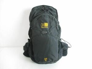 中古 カリマー karrimor リュック バックパック 黒 ブラック 鞄 バッグ