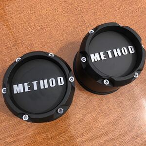 ■ガレージセール■　未使用保管品　【METHOD】センターキャップ　2個セット　2本分