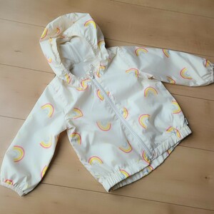 baby GAP　ギャップ　薄手アウター　アイボリー　ジャケット ウインドブレーカー 子供 美品　90