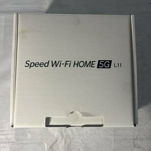 Speed Wi-Fi HOME 5G L11 ZTR01SWA 通電確認のみの画像1