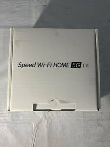 Speed Wi-Fi HOME 5G L11 ZTR01SWA 通電確認のみ