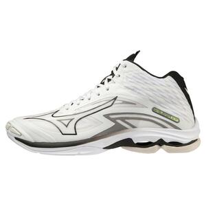  volleyball shoes 25.5 Mizuno ue-b lightning Z7 MID white × black V1GA2250 09