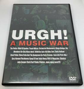 【DVD】「URGH! A MUSIC WAR」1982年 The Police, Devo, The Go-Gos, Oingo Boingo, Joan Jett, XTC