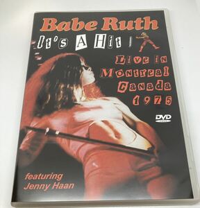 【DVD】 BABE RUTH ベーブ・ルース　IT'S A HIT! 1975