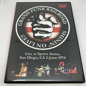 【DVD】GRAND FUNK RAILROAD SHININ' ON LIVE!!